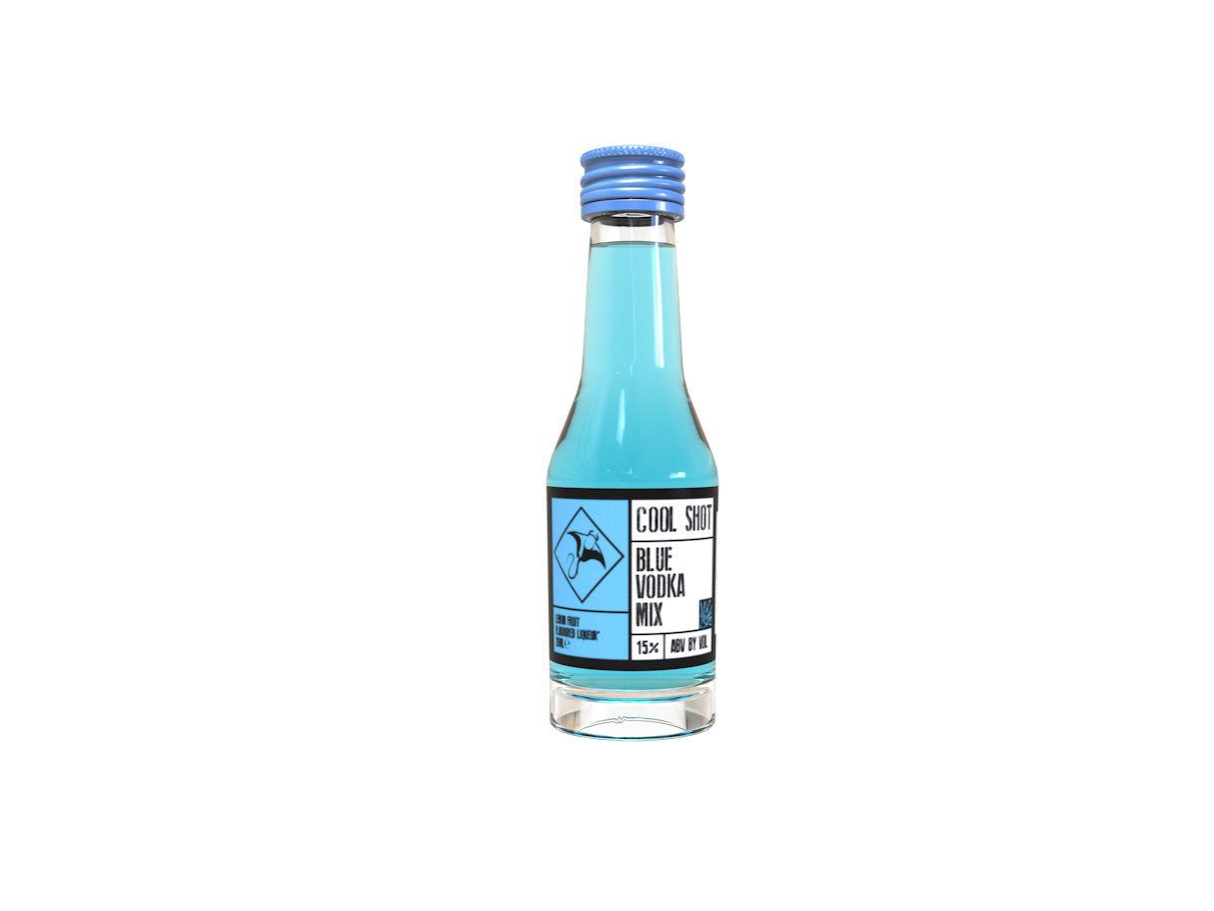 Cool Shot Blue Vodka Mix 20ml