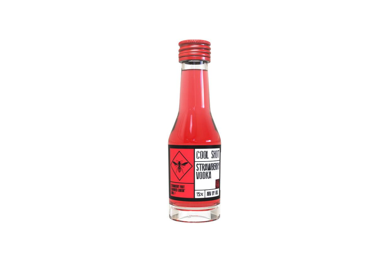 Cool Shot Strawberry Vodka 20ml