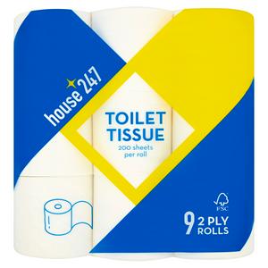 Toilet Roll 9 Pack