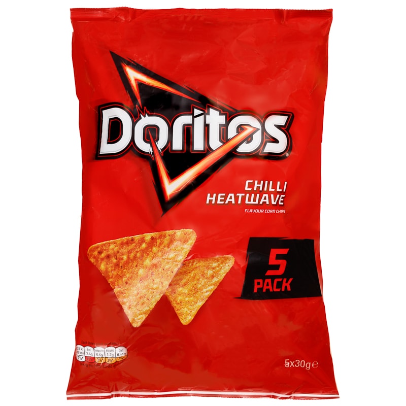 Doritos Chilli Heatwave 5 pack