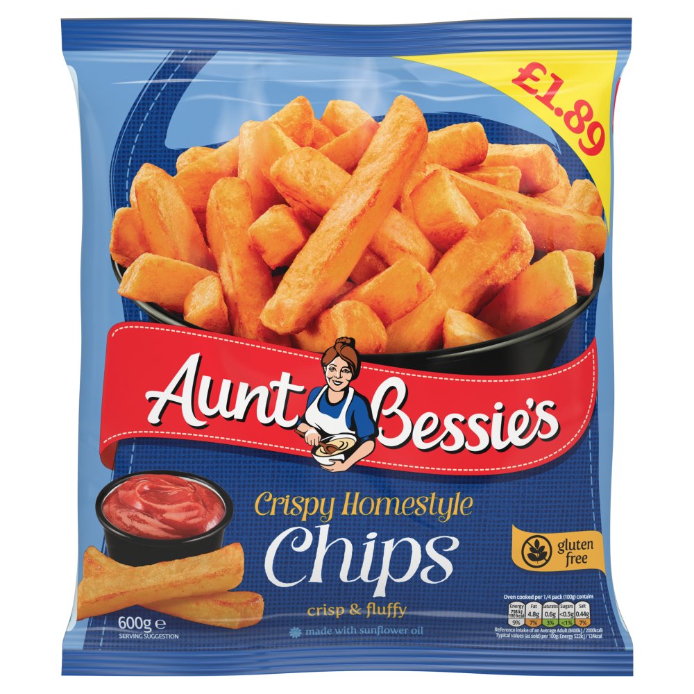 Aunt Bessie's Crispy Homestyle Chips