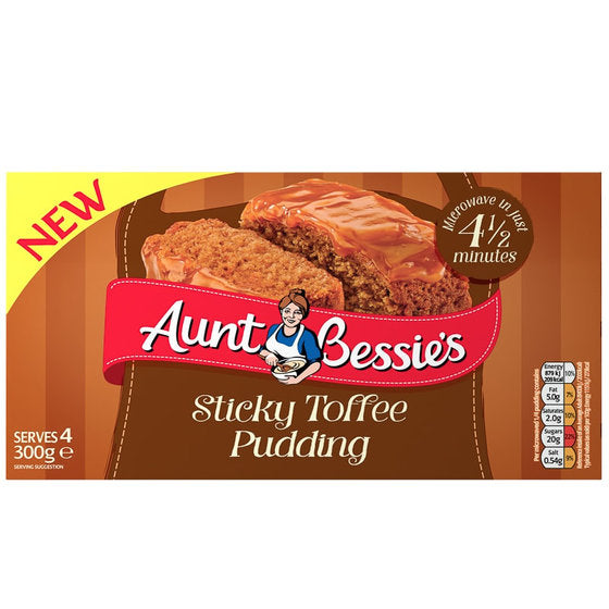 Aunt Bessie's Sticky Toffee Pudding 300g