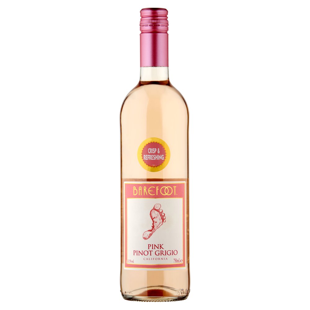 Barefoot Pink Pinot Grigio 75cl