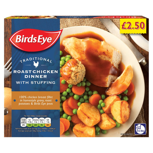 Birds Eye Traditional Roast Chicken Dinner with Stuffing