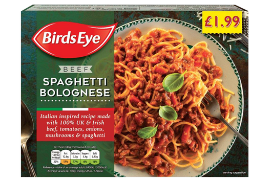 Birds Eye Traditional Spaghetti Bolognese 340g