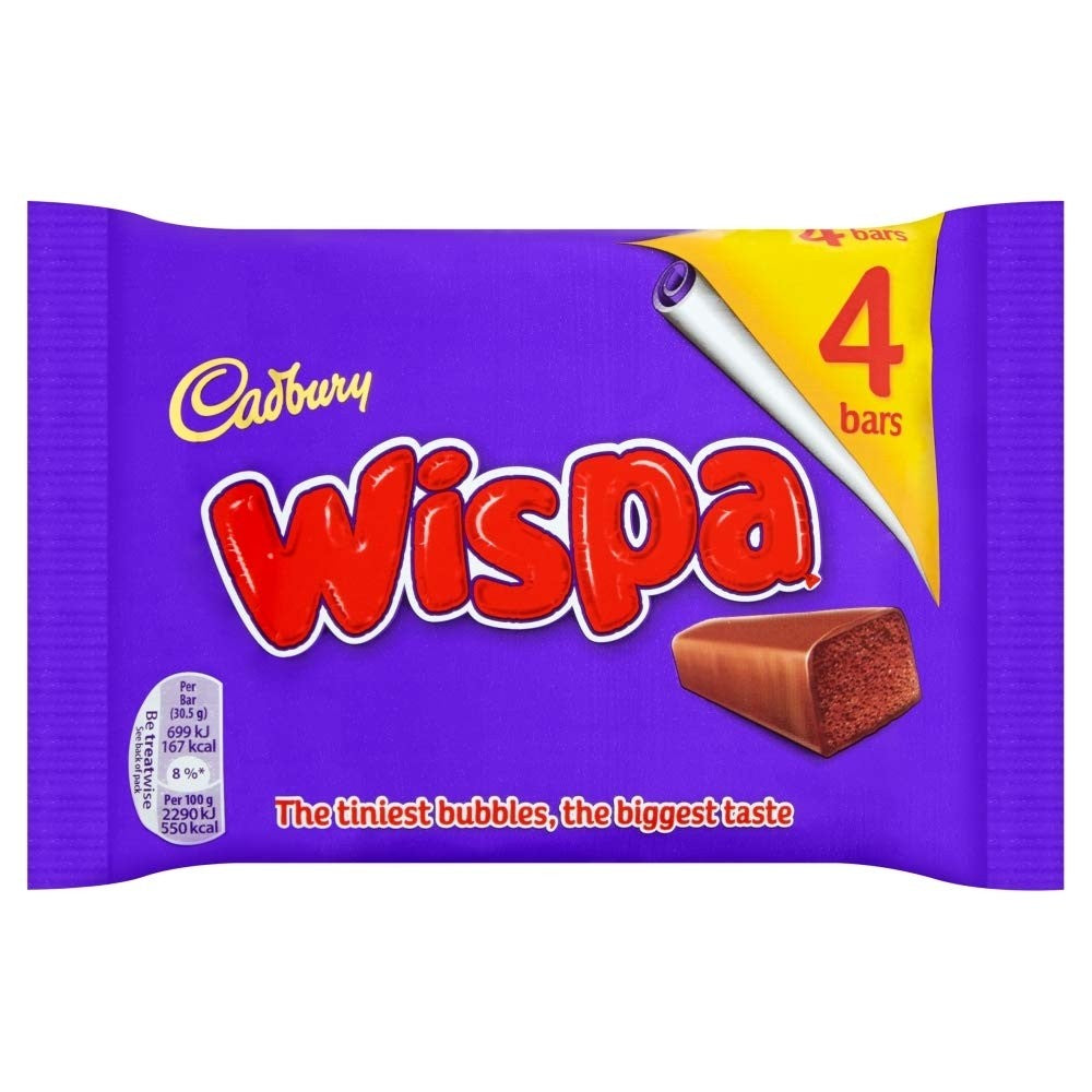 Cadbury Wispa 4 Pack (102g)