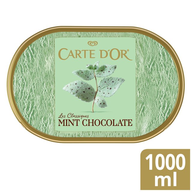 Carte D'or Classics Mint Chocolate Ice Cream Dessert 1L