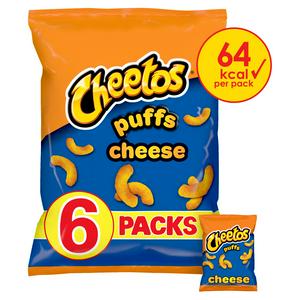 Cheetos Cheese Puffs Multipack Crisps