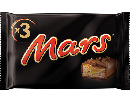 Chocolate Mars Snack 3 Pack 45g