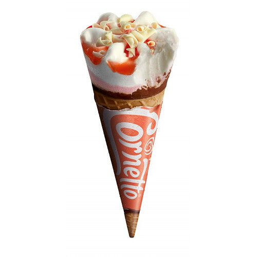 Cornetto Strawberry Ice Cream Cone 120ml