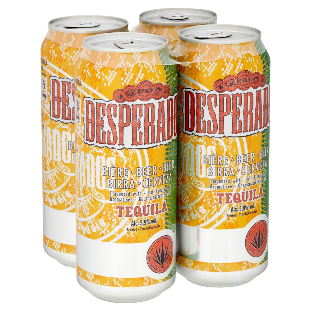 Desperados Cans 500ml 4PK