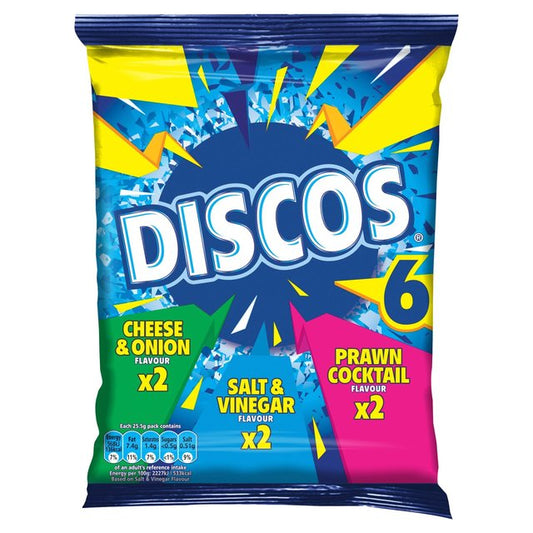 Discos Variety Multipack Crisps