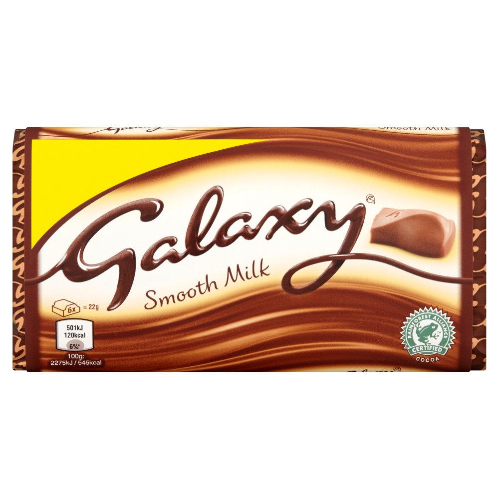 Galaxy Milk Chocolate Bar Large Block