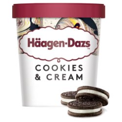 Häagen-Dazs Cookies & Cream Ice Cream 460ml