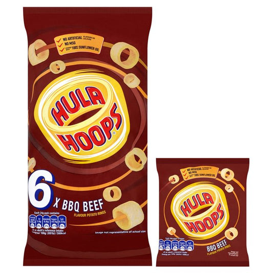 Hula Hoops BBQ Beef Multipack Crisps