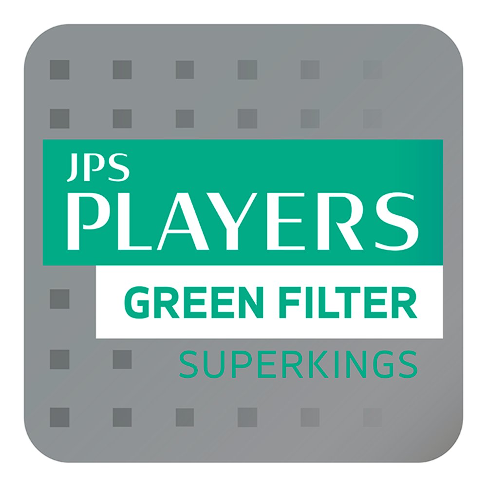 JPS Players Green Filter SuperKings 20s