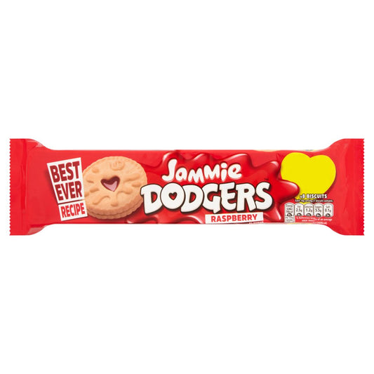 Jammie Dodgers 8 Raspberry Flavour 