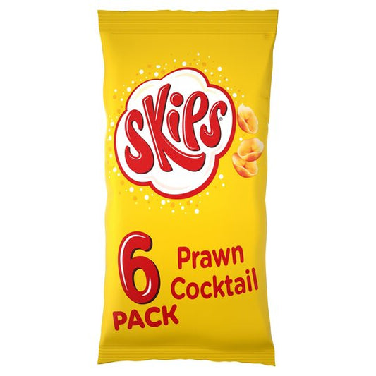 Skips Prawn Cocktail Crisps 6 X 13.1G