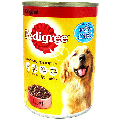 Pedigree Chunks In Loaf Original