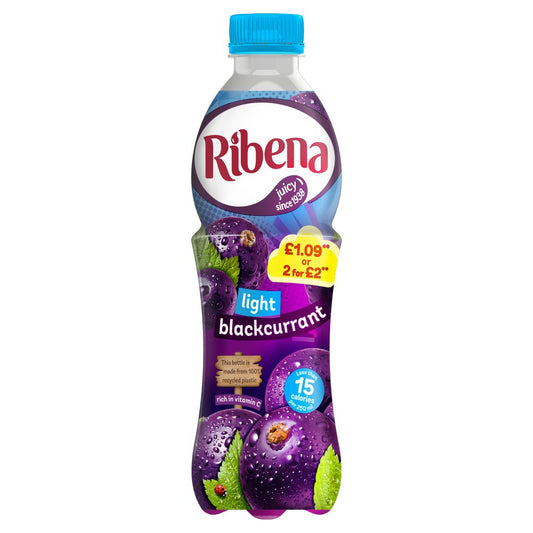 Ribena Light Blackcurrant 500ml