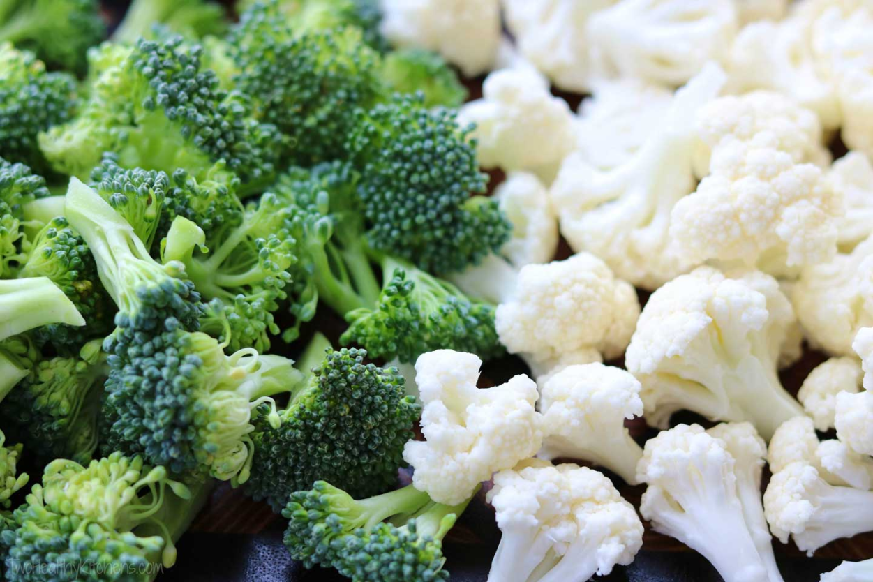 Cauliflower & broccoli florets 300g