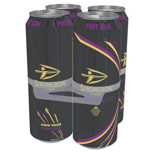 Strongbow Dark Fruit Pint Cans 568 ml 4PK