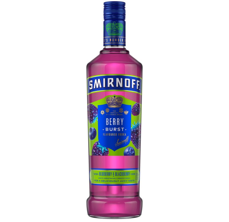 Smirnoff Berry Burst Flavoured Vodka 70cl