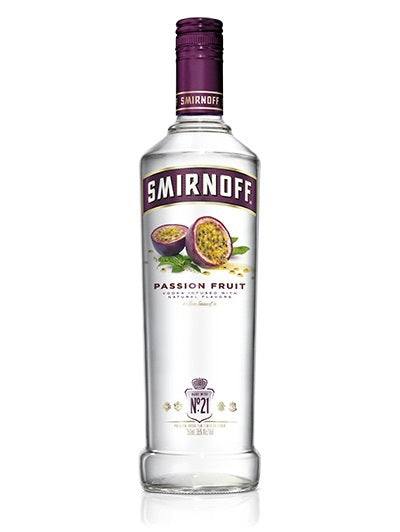 Smirnoff Passion Fruit Flavoured Vodka - 750ml