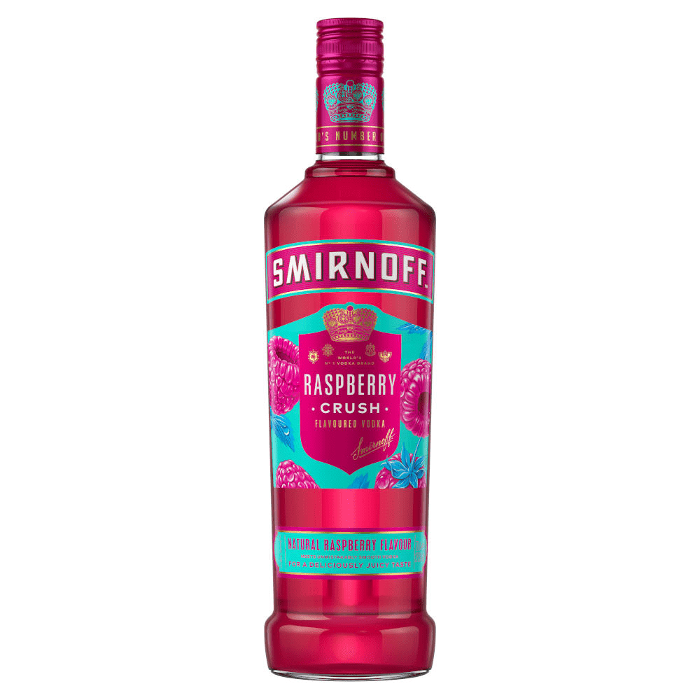 Smirnoff Raspberry Crush Vodka 70 cl