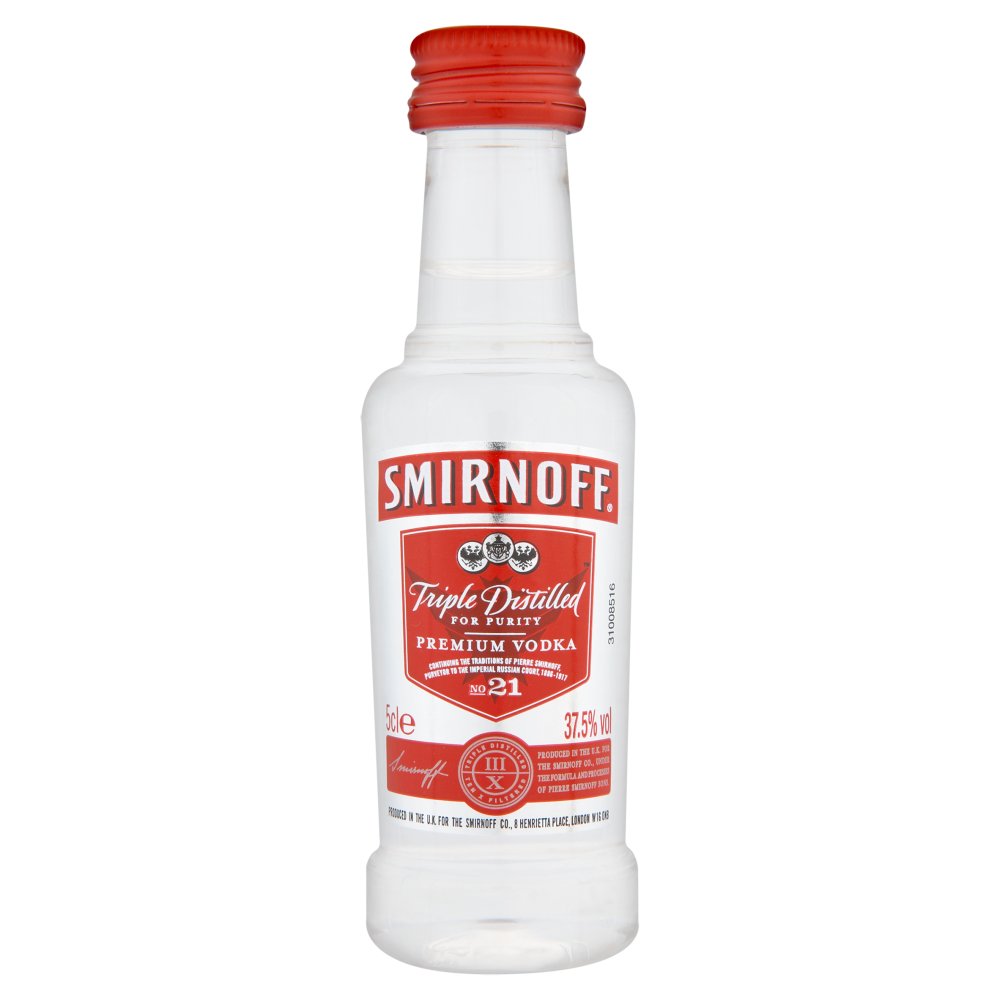 Smirnoff Red Label Vodka 5cl