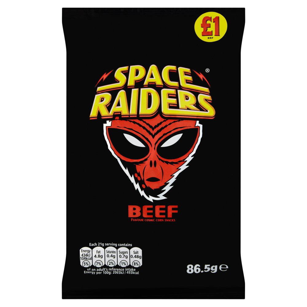 Space Raiders Beef 78g