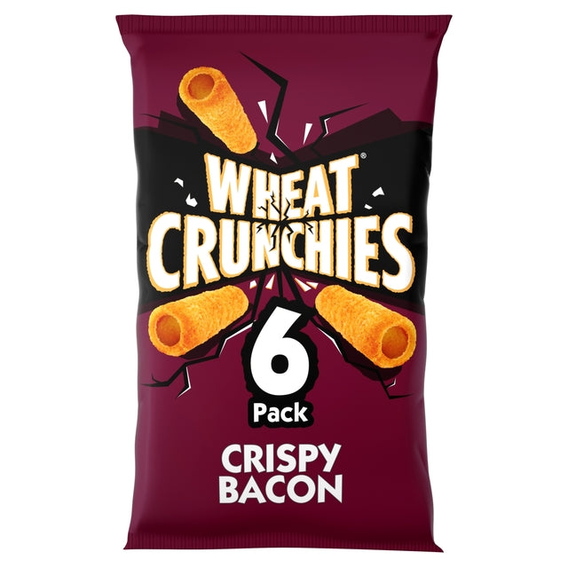 Wheat Crunchies Bacon Multipack Crisps 6 pack 6 x 20g