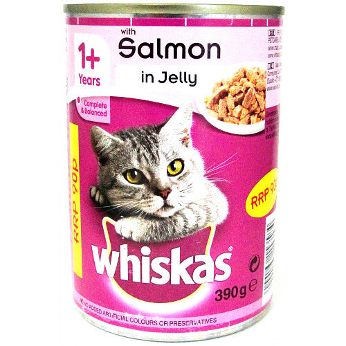 Whiskas 1+ Salmon In Jelly 