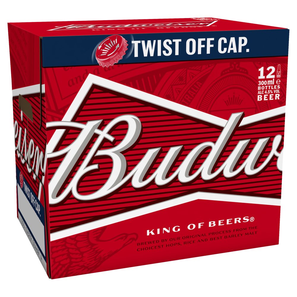 Budweiser 12PK 300 ml x 12