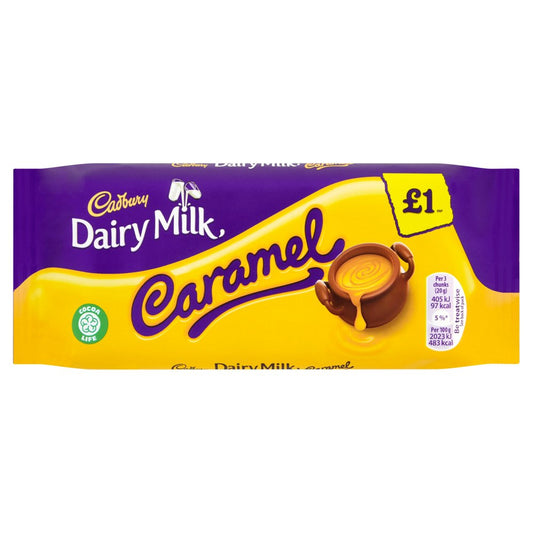 cadbury caramel Block Bar