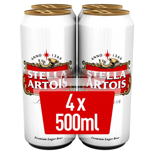 Stella Artois 4 x 440 ml